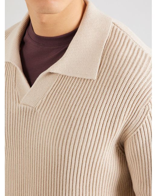 SELECTED Pullover Slhdry in Natural für Herren