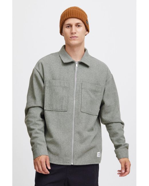 Solid Übergangsjacke Klostermann in Gray für Herren