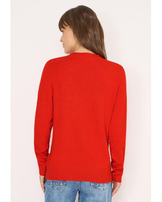 Cecil Red Pullover