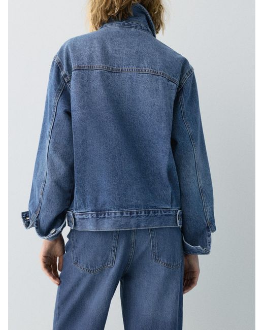 Pull&Bear Blue Jacke