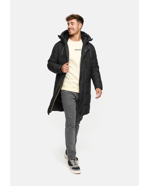 INDICODE Winterjacke Studs in Black für Herren