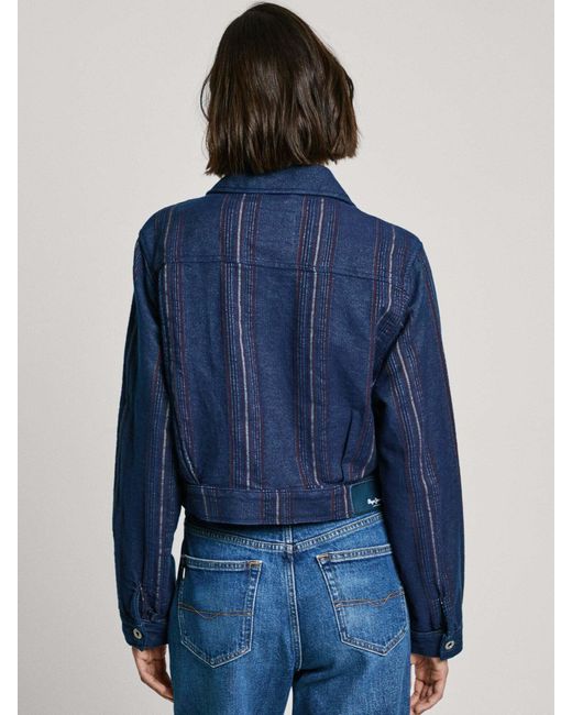 Pepe Jeans Blue Übergangsjacke 'Yana'