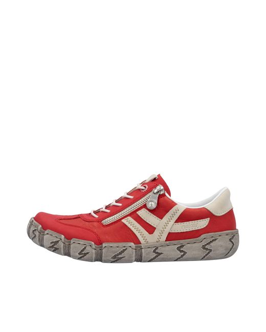 Rieker Red Slipper
