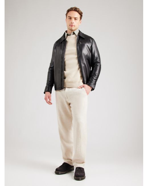 SELECTED Pullover 'dane' in White für Herren