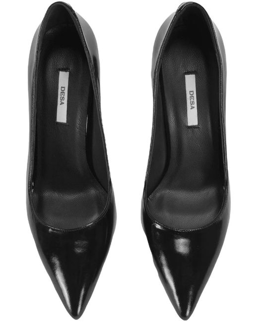 Desa Black Slipper Slip-Ons