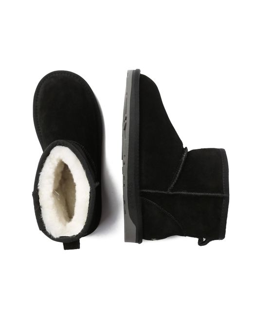 EVER AU Black Boots Nappa