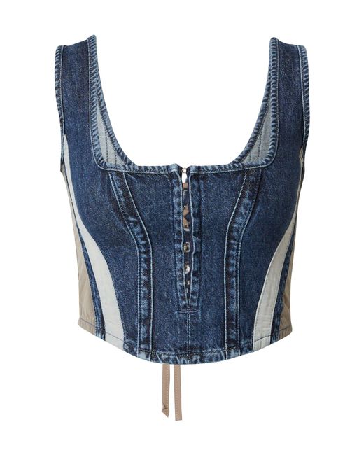 OUT OF ORBIT Blue Top 'aileen'