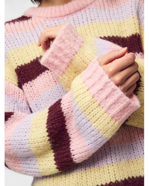 Pieces Pink Pullover Pcdorthea