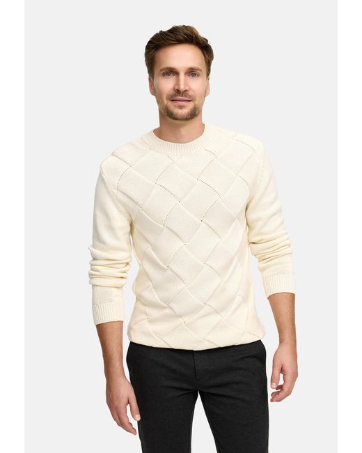 JEFF Pullover in White für Herren