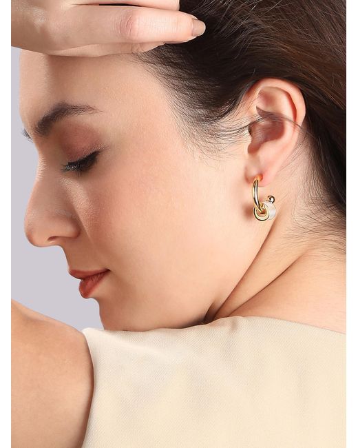 MSH Metallic Ohrringe Huda