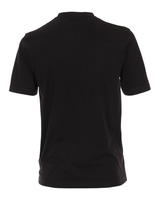 CASA MODA Shirt Basic in Black für Herren