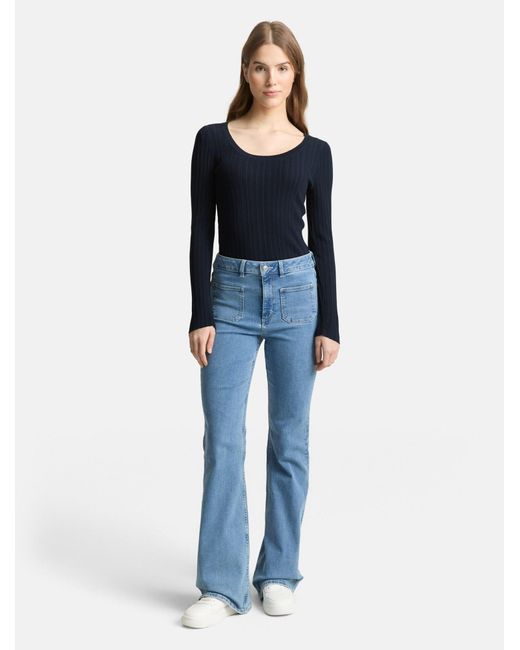 Tom Tailor Blue Pullover