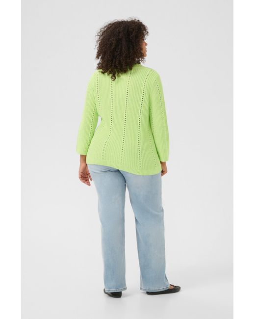 Kaffe Green Pullover 'Lorry'