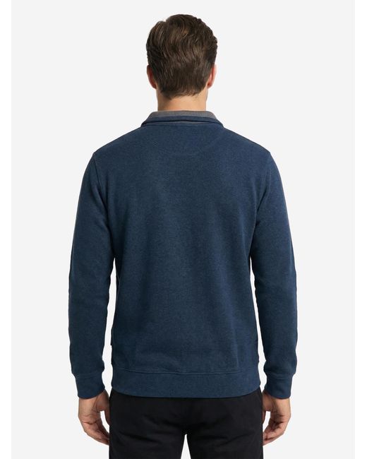 CASA MODA Sweatshirt Basic in Blue für Herren