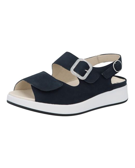 SOLIDUS Blue Sandalette 'Hannah'