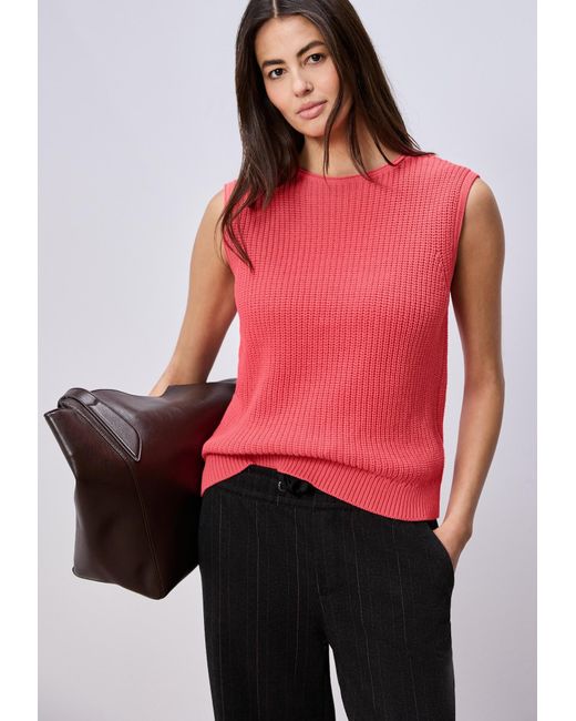 Street One Pink Pullunder