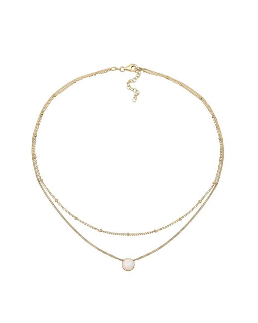 Elli Jewelry Multicolor Kette 'layer'