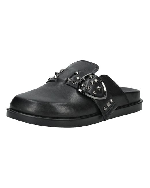 Blauer Black Pantolette