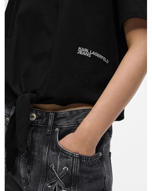 Karl Lagerfeld Black T-Shirt