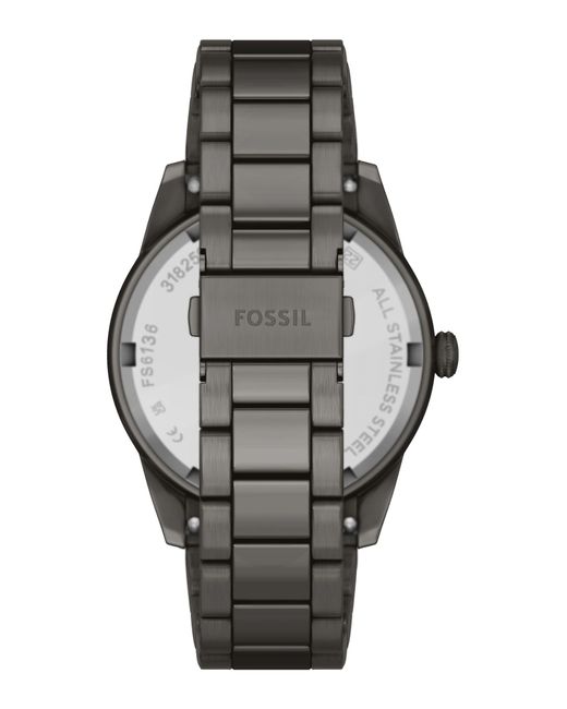 Fossil Analoguhr Pearson in Gray für Herren