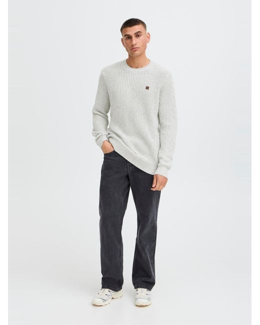 Solid Pullover Sdricky in White für Herren