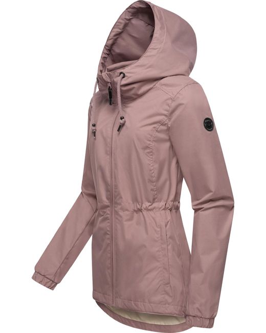 Ragwear Red Funktionsjacke 'Danka'