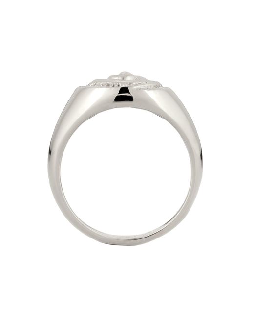 Kuzzoi Ring in White für Herren
