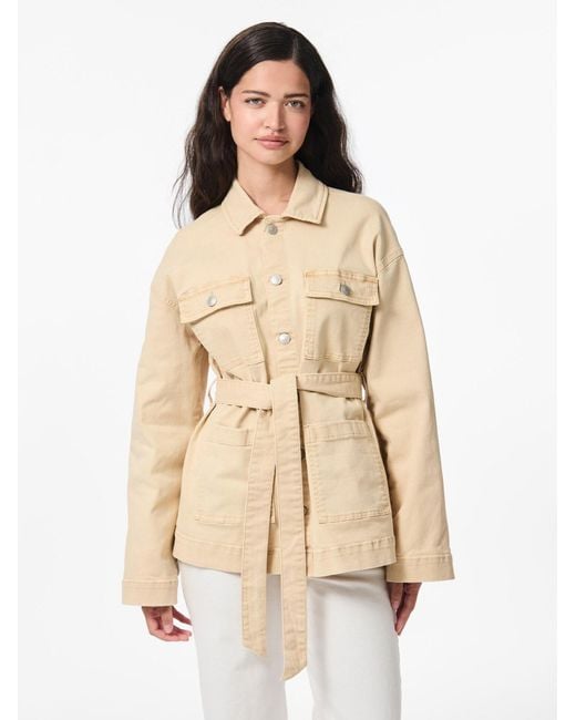 Pieces Natural Jacke Pctora