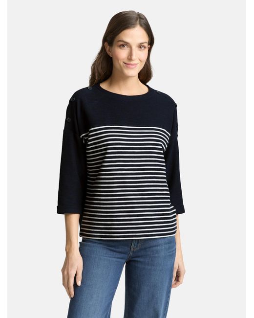 Tom Tailor Blue Pullover
