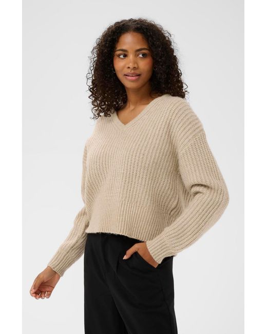 Kaffe Natural Pullover Lianne