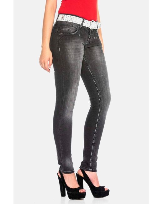 Cipo & Baxx Black Jeans
