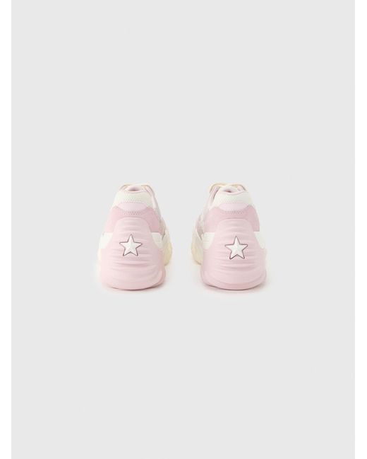 Converse Pink Sneaker Wave Motion