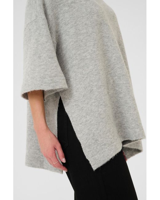 Kaffe Gray Pullover Kaniel