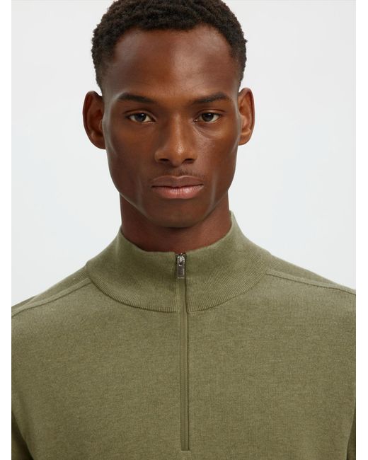 SELECTED Pullover Slhberg in Green für Herren