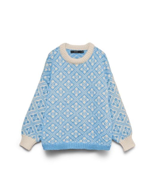 Vero Moda Blue Pullover Vminga