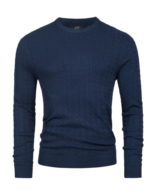 JEFF Pullover Camden in Blue für Herren