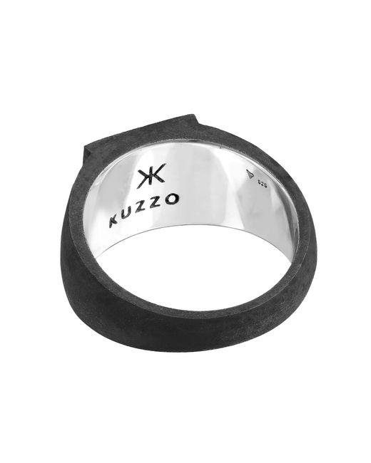 Kuzzoi Ring in Black für Herren