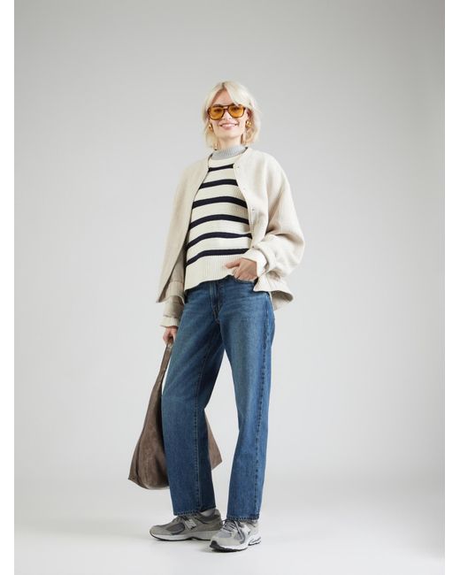Levi's White Levis Candide Crewneck Sweater