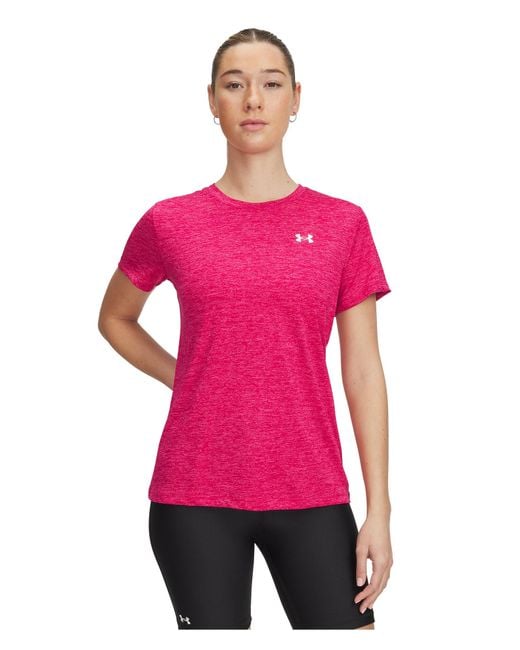 Under Armour Pink Funktionsshirt 'Tech Twist'