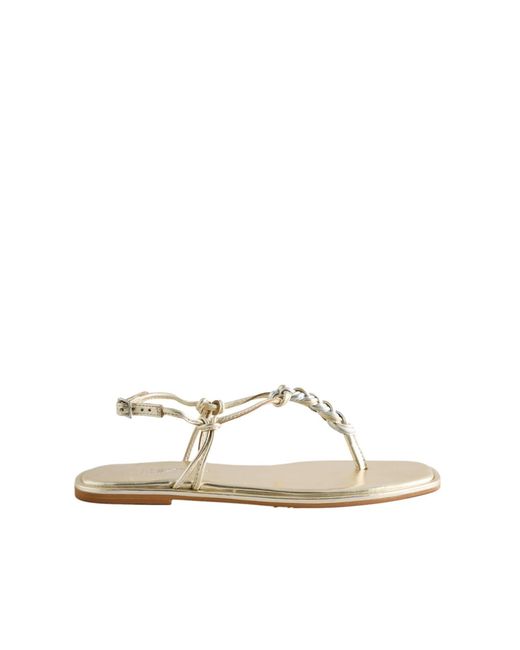 Next White Sandalen