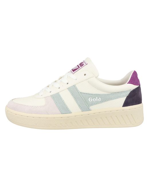 Gola White Sneaker 'Grandslam Trident'