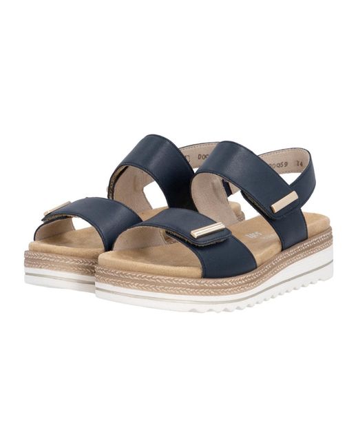 Remonte Blue Sandale Basic