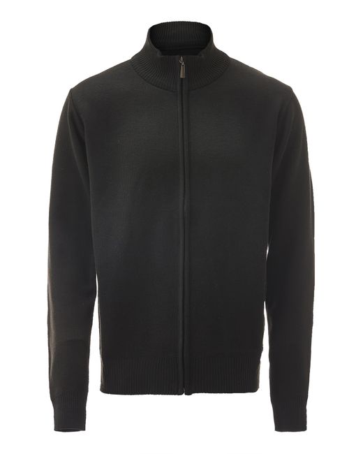 Mozzaar Strickjacke in Black für Herren