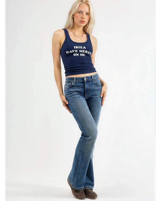 Busem Blue Top