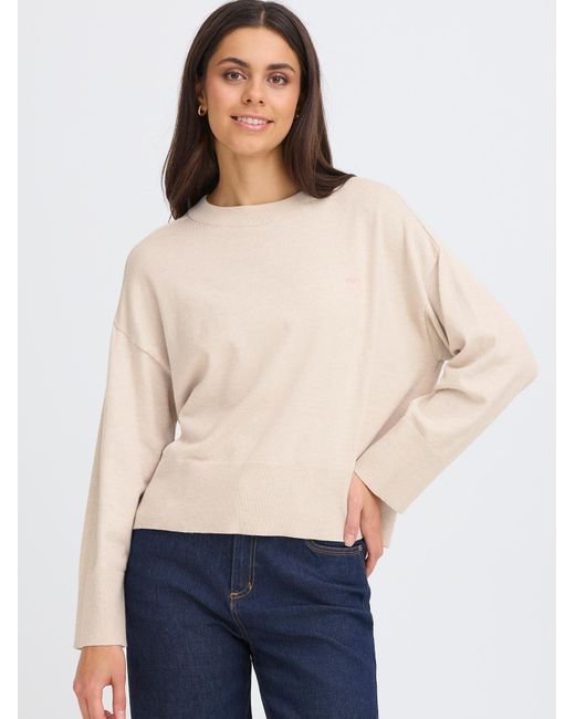 Fransa White Pullover Frmelani