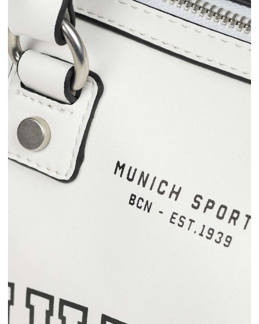 Munich White Handtasche Court