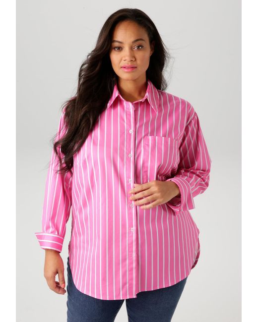 Aniston Pink Bluse