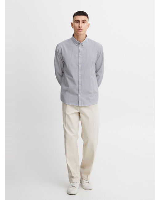 Solid Hemd Sdval in Gray für Herren