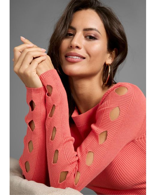 Laura Scott Pink Pullover