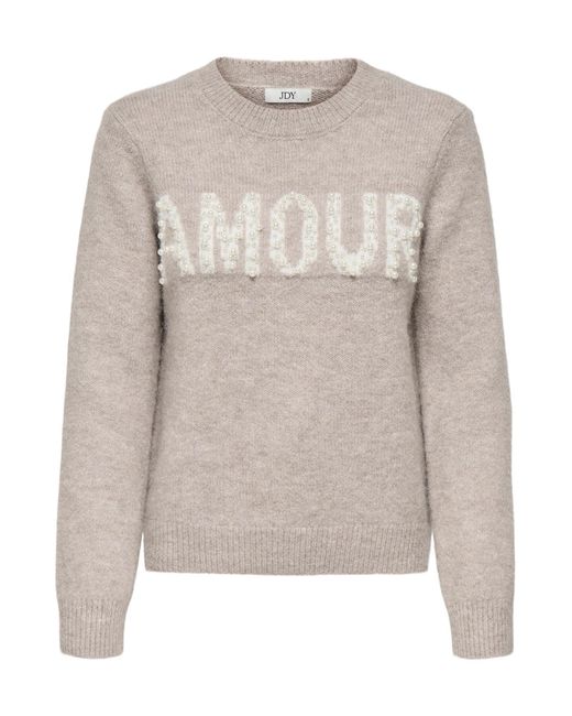 Jdy Gray Pullover Amour